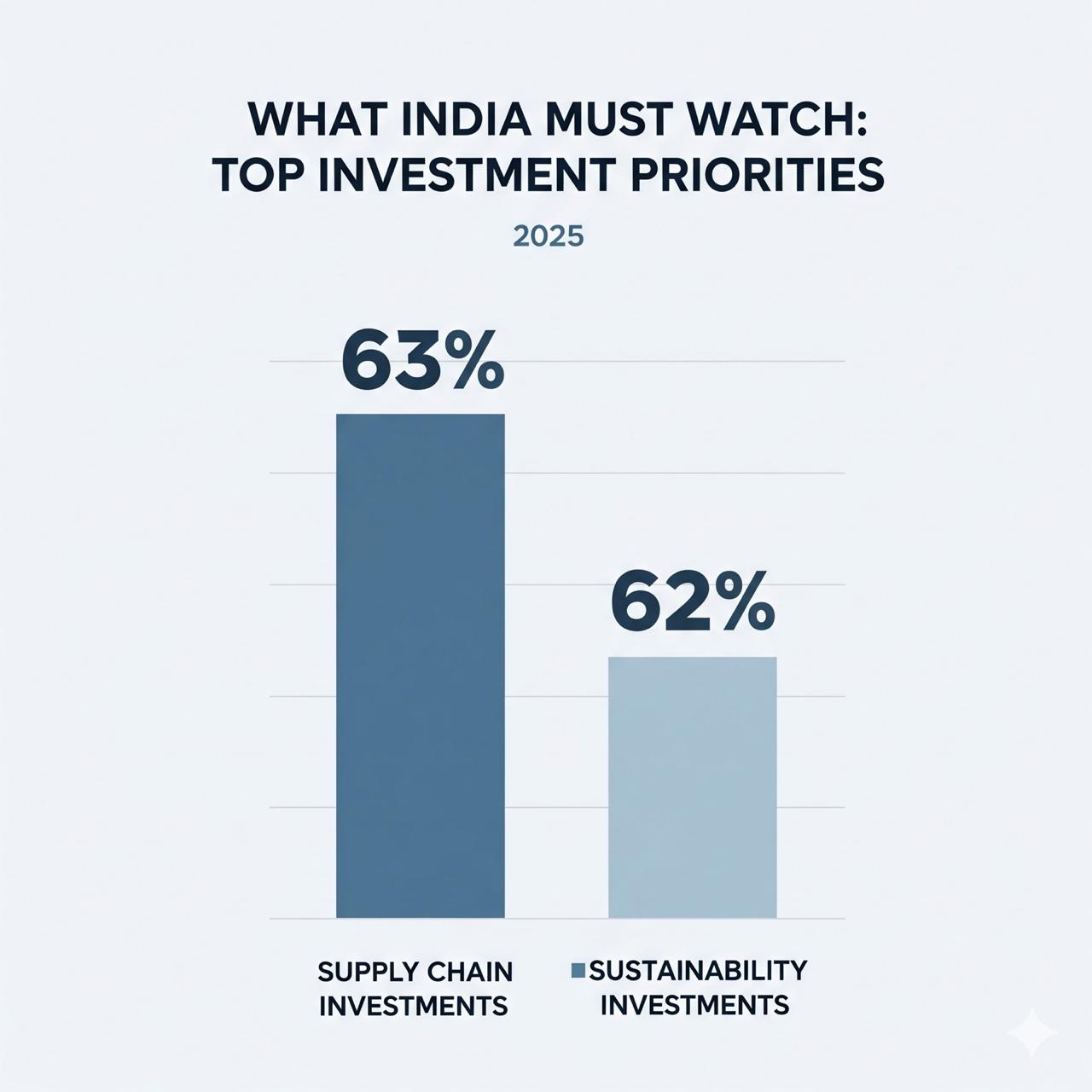 Chart showcasing top investment trends