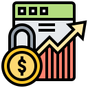 Currency trading icon